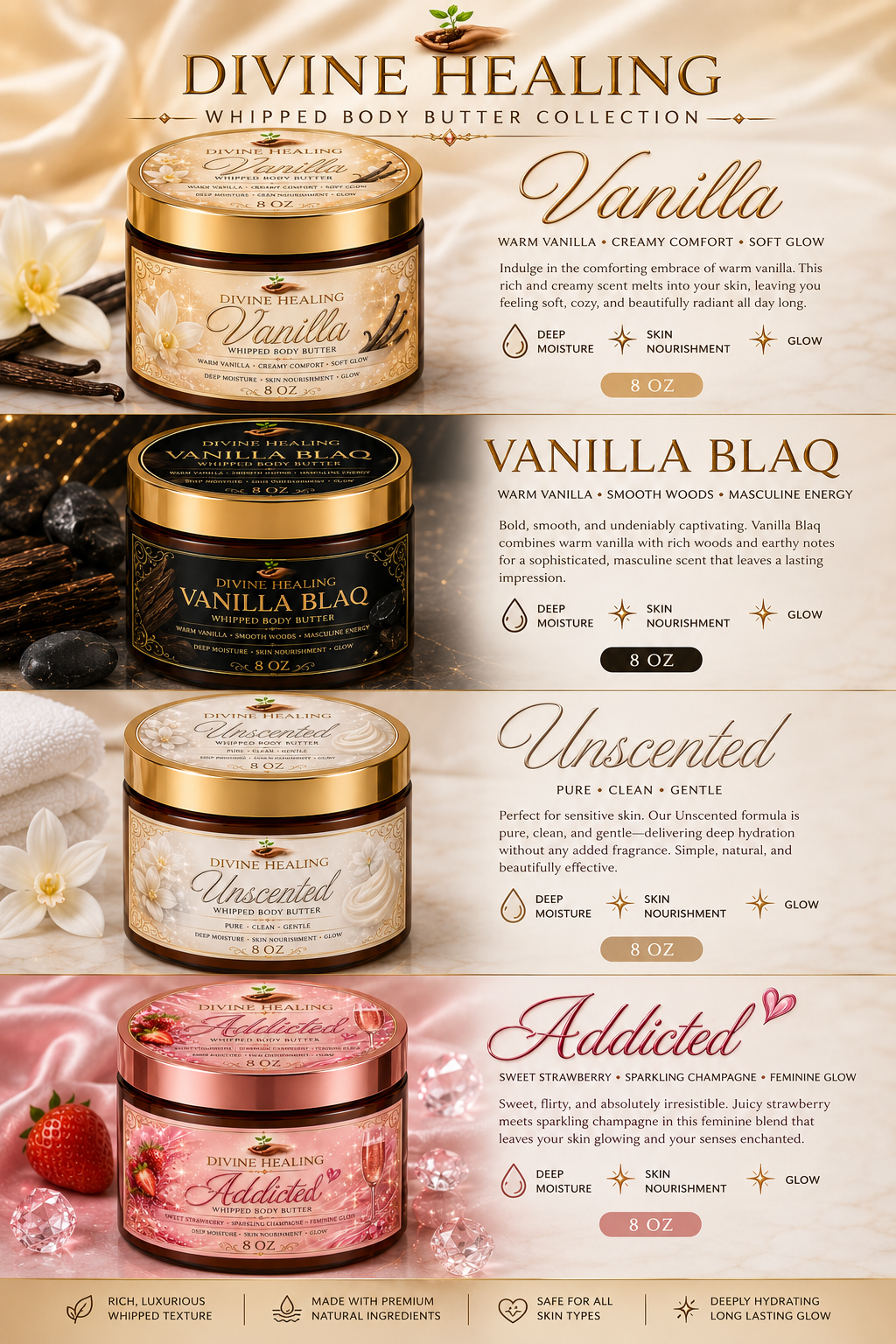 Divine Healing Whipped Body Butter